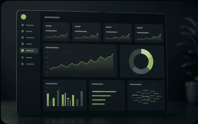 VibeAgent capability visual showing conversation analytics and demand insights